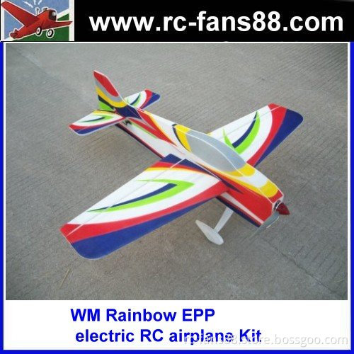 WM Rainbow EPP foamy electric RC airplane Kit